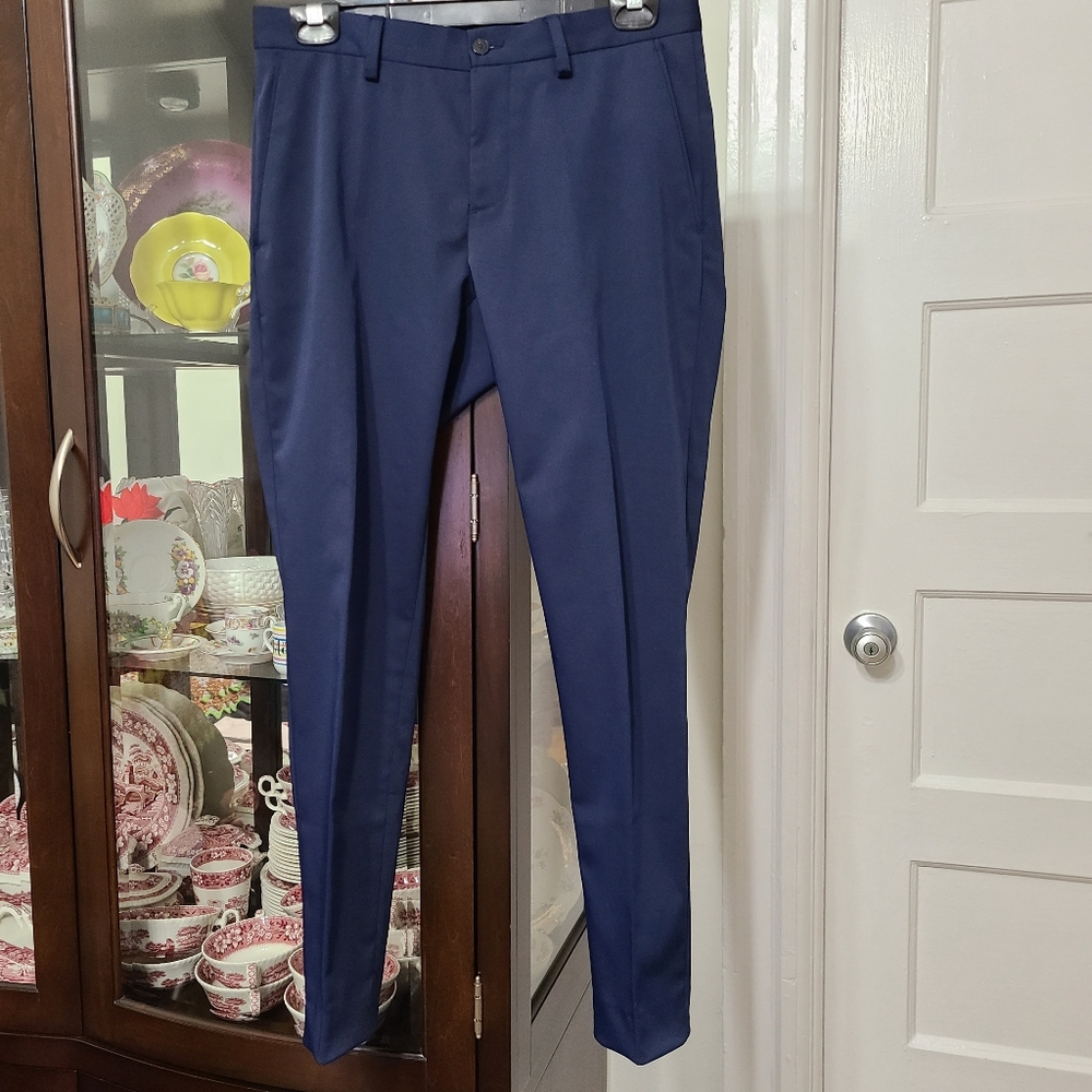 Zara Men's Navy Blue Dress Pants Size 30 Waist